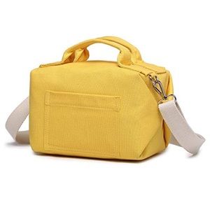 New Yellow Canvas Lunch Bag